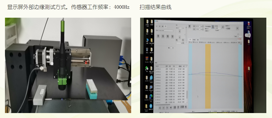 顯示屏測量掃描，顯示屏側(cè)厚